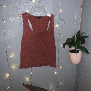 rust tank top